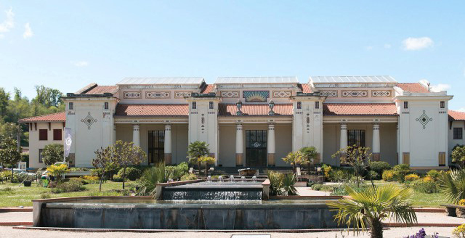 Station thermale de Salies du Salat façade