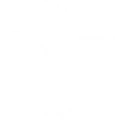 Carte Ussat-les-Bains