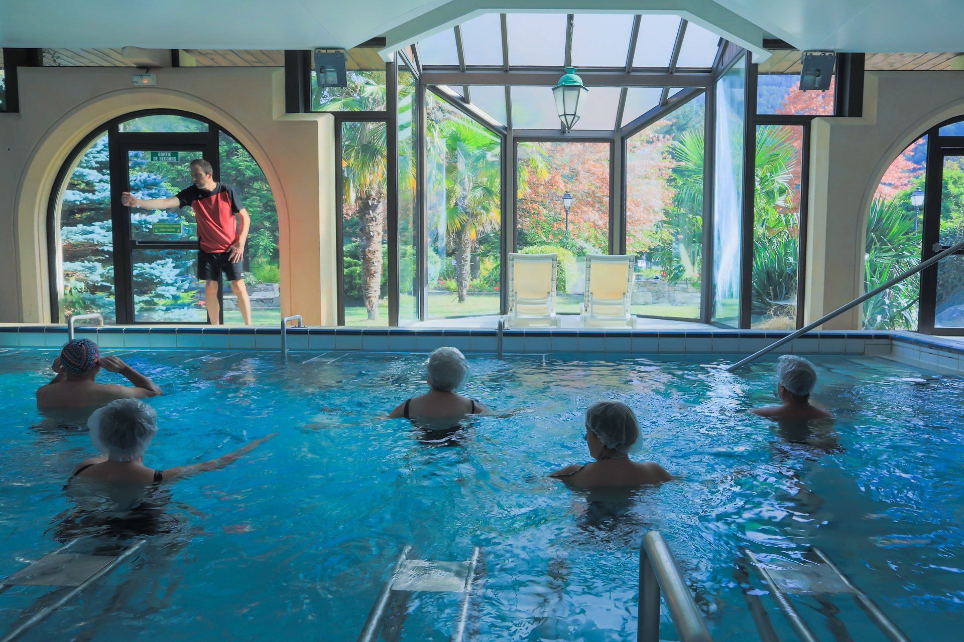 Cours collectif aquagym - Thermes Saint Lary Soulan