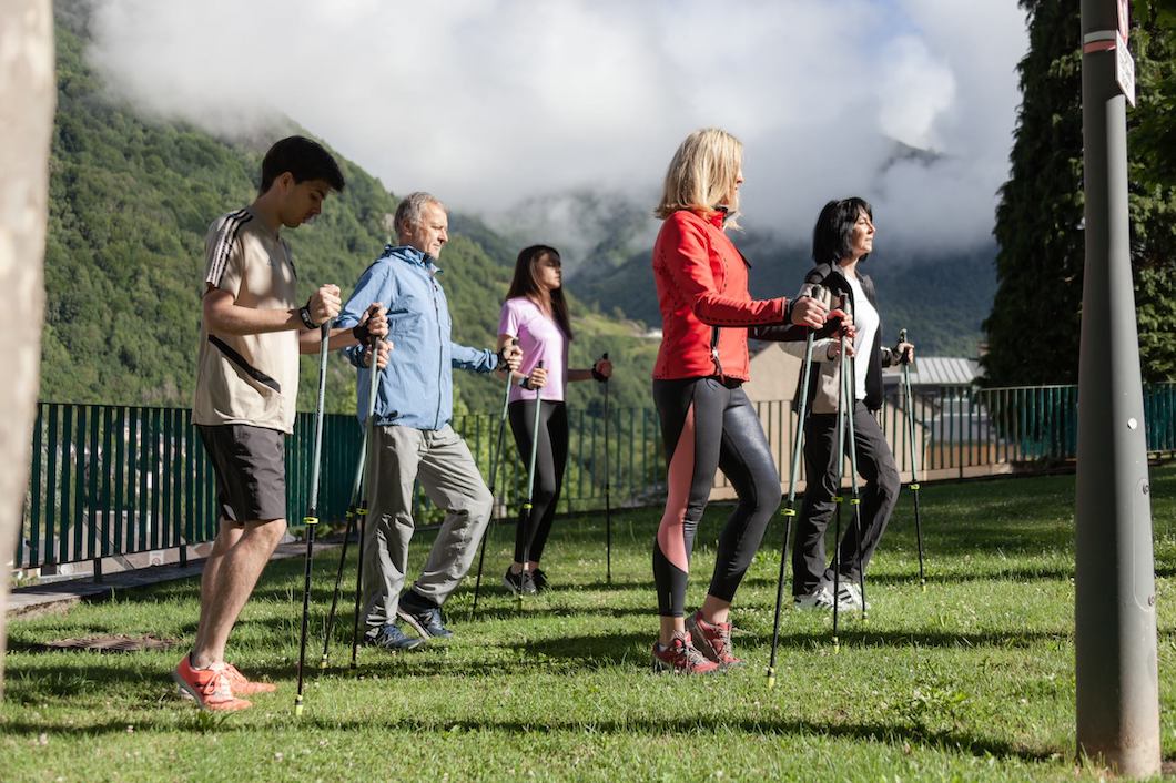 Marche nordique à Cauterets