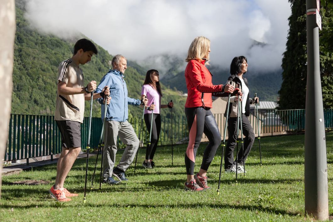 Marche nordique à Cauterets