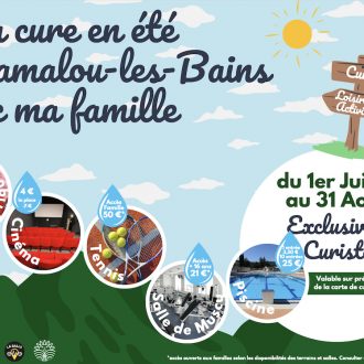 Offres activités Cure d'été Lamalou-les-Bains