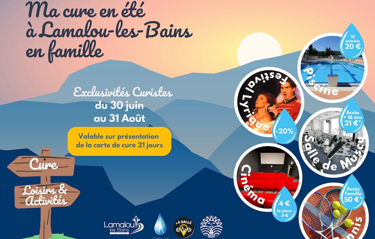 Offres d'été Lamalou 2025