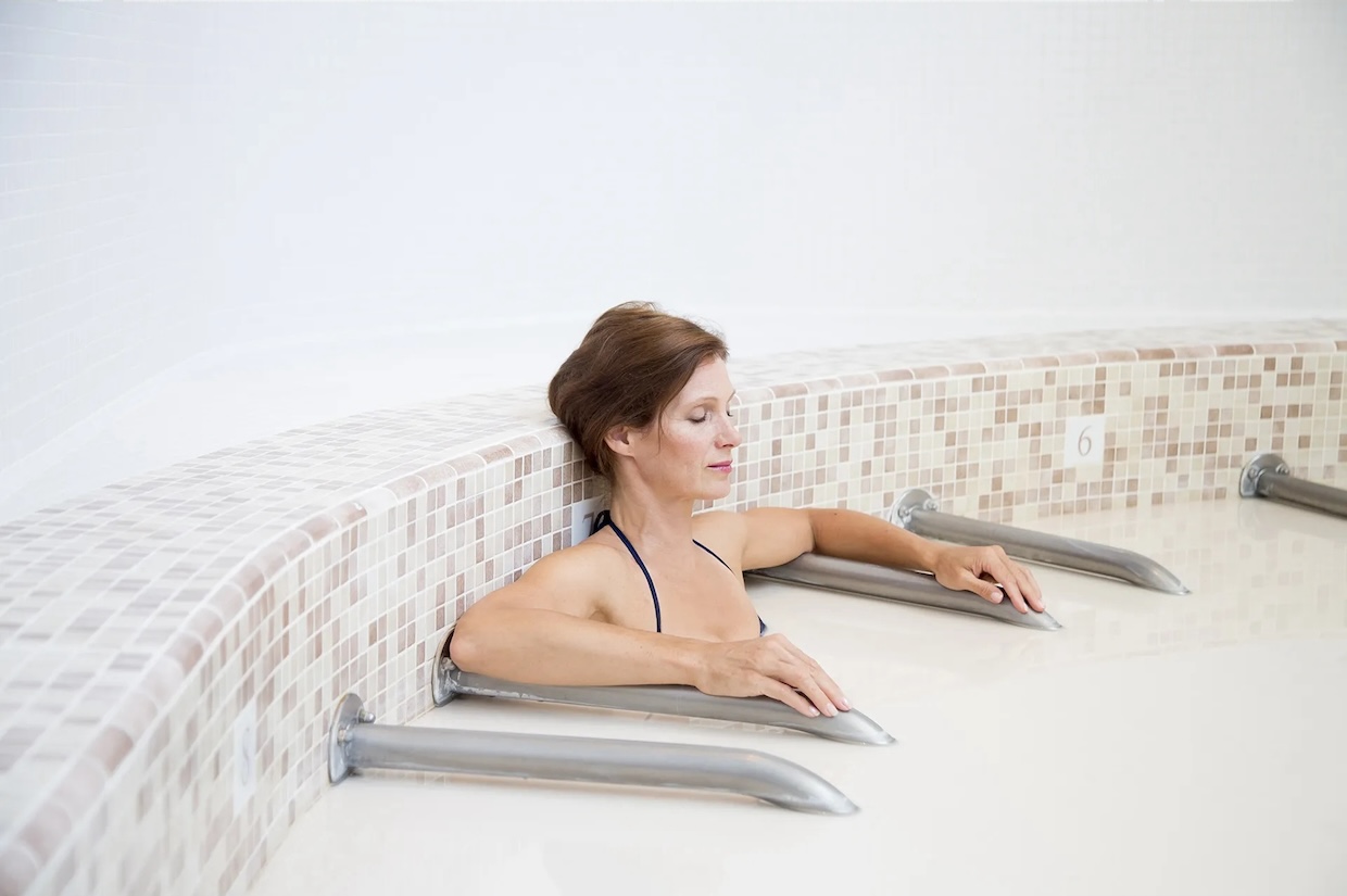 Bain de boue Lamalou-les-Bains © Chaîne Thermale du Soleil